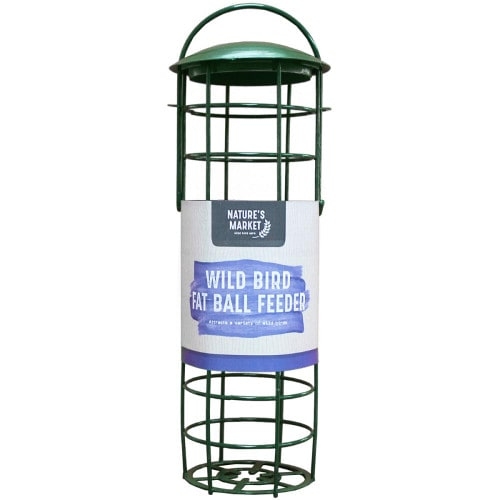 Nature's Market Green Standard Suet Fat Ball Bird Feeder