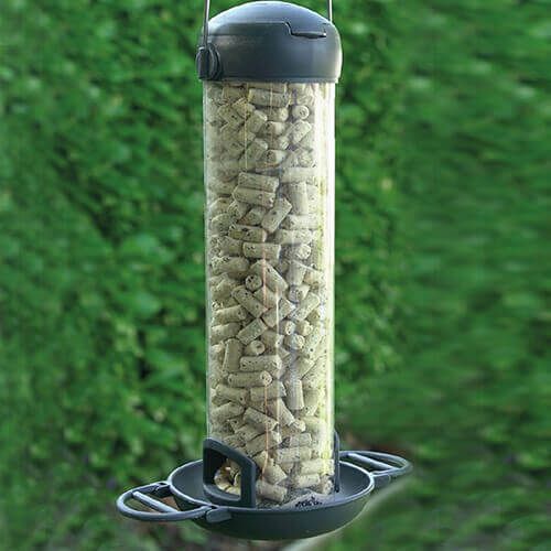 Henry Bell Wild Bird Essentials Plus Suet Pellet and Mealworm Feeder